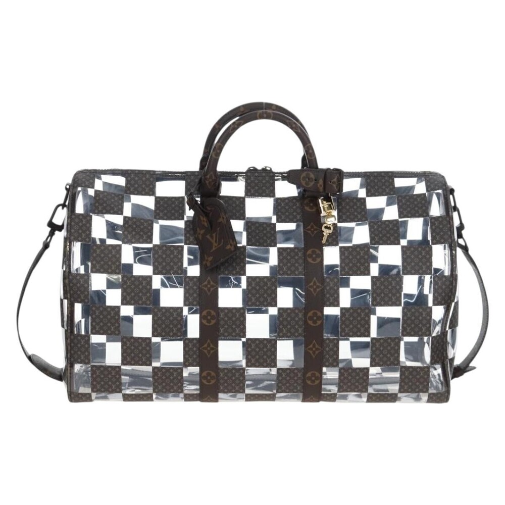 Louis Vuitton Keepall Bandouliere Monogram Chess Coated Canvas and PVC 50